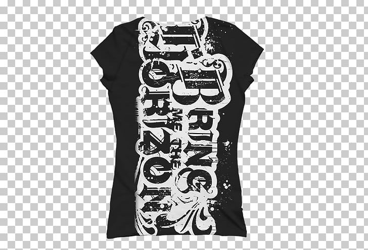 T-shirt 006 Bring Me The Horizon 19x14 Inch Silk Poster AKA Wall Decor By NeuHorris Sleeve Neck PNG, Clipart, Bag, Black, Black And White, Brand, Bring Me The Horizon Free PNG Download