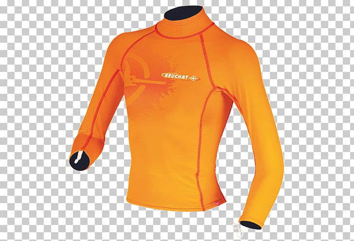 T-shirt Rash Guard Underwater Diving Scuba Diving Sleeve PNG, Clipart, Active Shirt, Beuchat, Clothing, Cressisub, Diving Equipment Free PNG Download