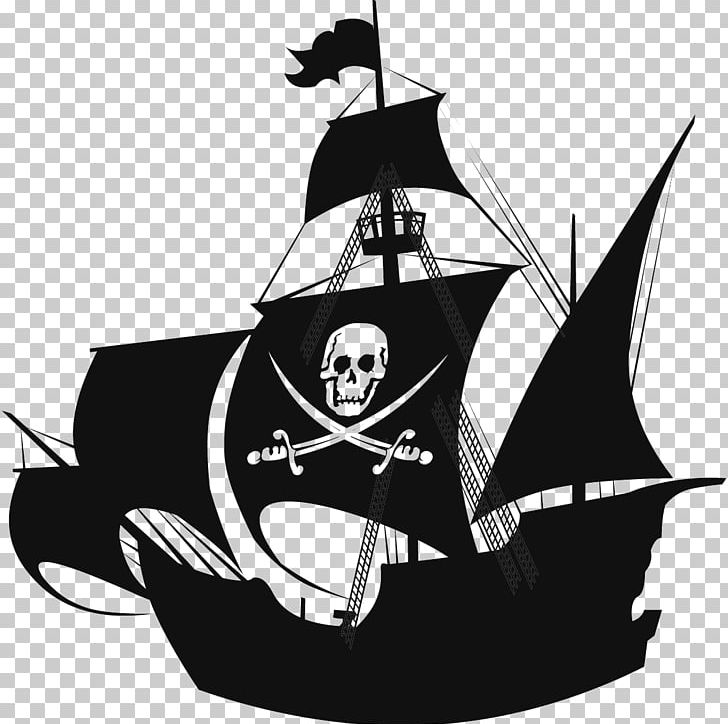 Wall Decal Piracy Ship Sticker PNG, Clipart, Black And White, Boat, Caravel, Carrack, Child Free PNG Download