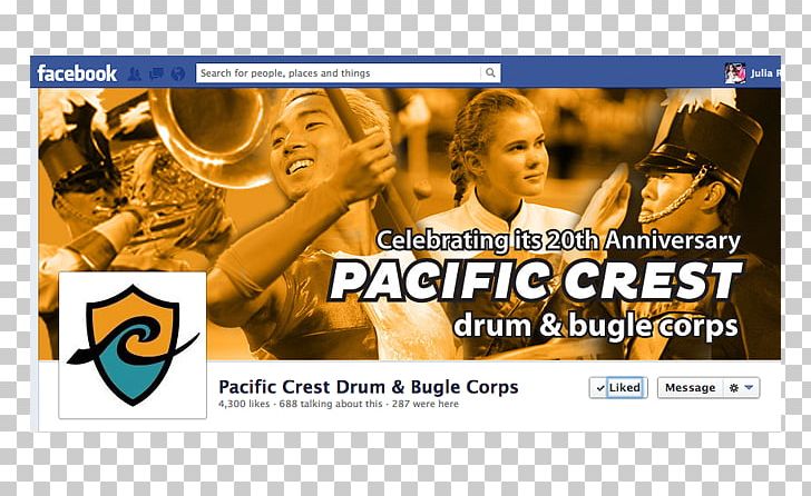 Pacific Crest Drum And Bugle Corps Graphic Design Musical Ensemble PNG, Clipart, Advertising, Arts Organisation, Banner, Brand, Bugle Free PNG Download