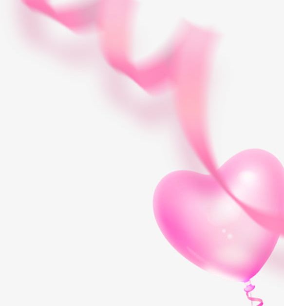 Pink Ribbon Love Balloon Decoration Pattern PNG, Clipart, Balloon, Balloon Clipart, Decoration Clipart, Decorative, Decorative Pattern Free PNG Download
