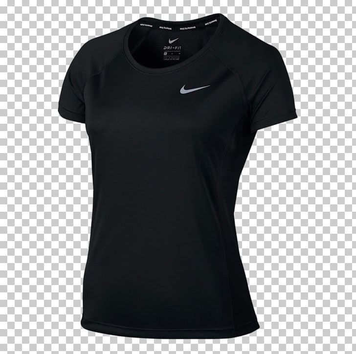 T-shirt Hoodie Nike Top Jersey PNG, Clipart, Active Shirt, Black, Clothing, Dry, Hoodie Free PNG Download