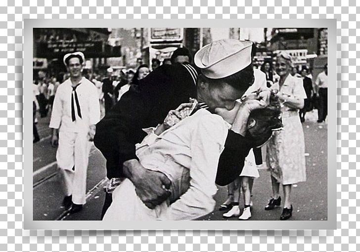V-J Day In Times Square Second World War Kiss Unconditional Surrender PNG, Clipart, Black And White, Human Behavior, Kiss, Miscellaneous, Monochrome Photography Free PNG Download