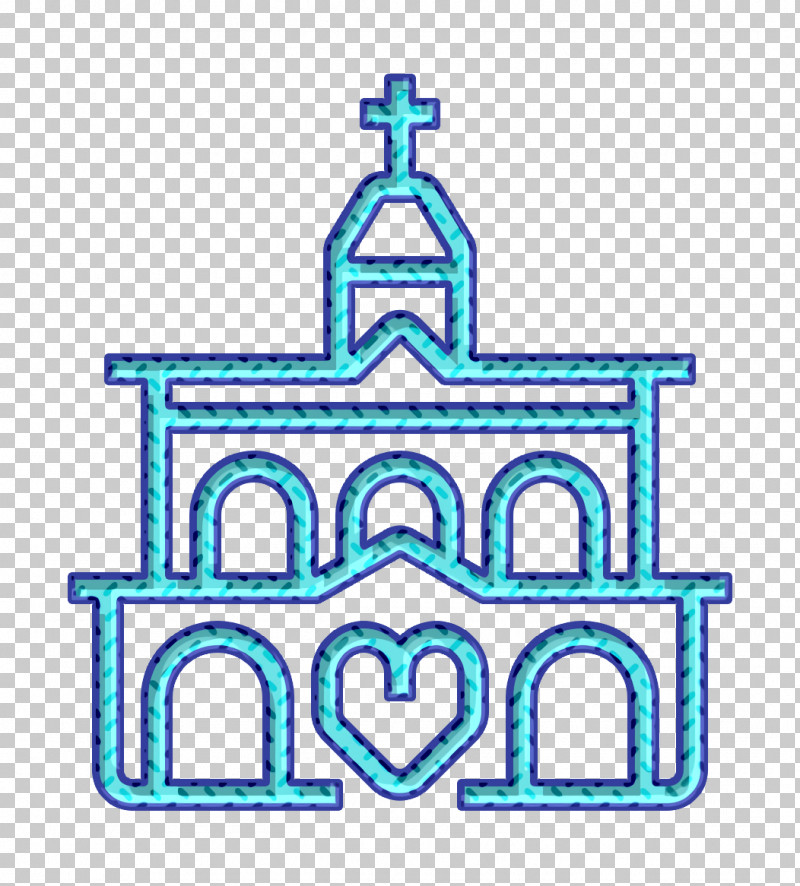 Wedding Icon Church Icon PNG, Clipart, Architecture, Blue, Church Icon, Line, Logo Free PNG Download