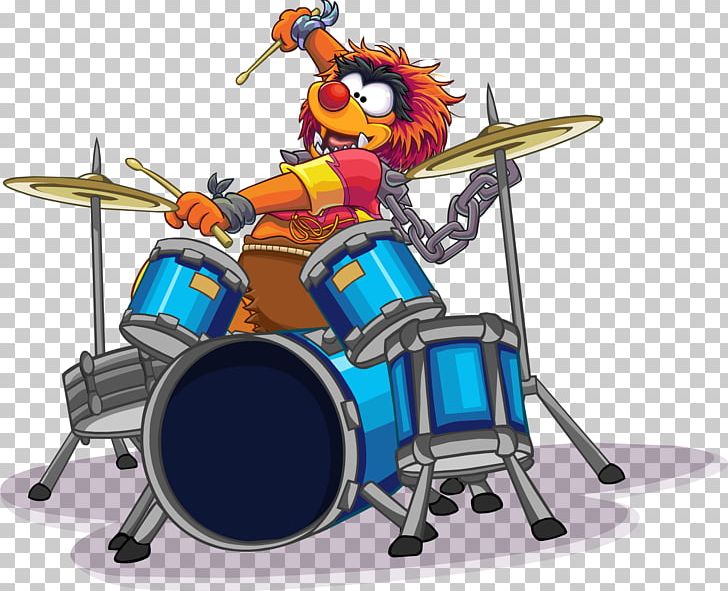 Club Penguin Animal Gonzo Kermit The Frog Drums PNG, Clipart, Animal, Club Penguin, Drum, Drums, Film Free PNG Download