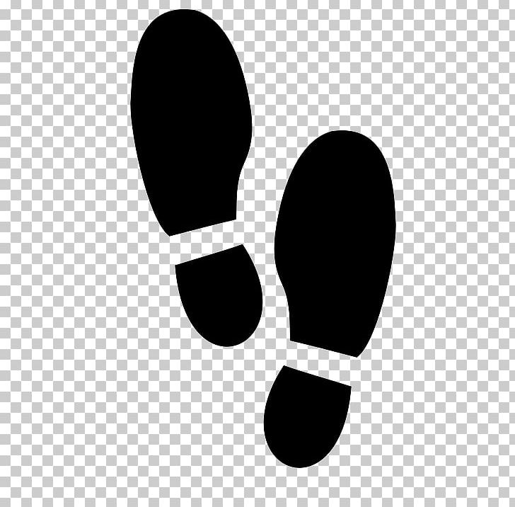 Footprint Shoe Sneakers PNG, Clipart, Animation, Barefoot, Black, Black And White, Circle Free PNG Download