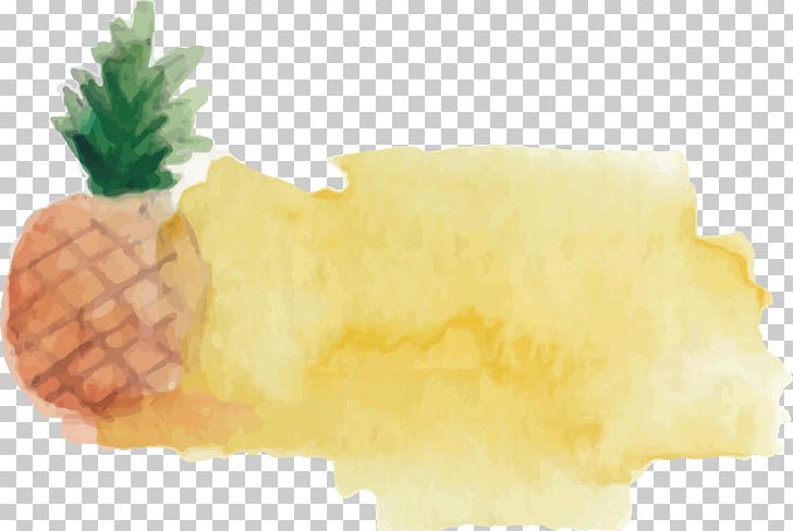 Pineapple Watercolor Painting PNG, Clipart, Adobe Illustrator, Brush Stroke, Encapsulated Postscript, Food, Fruit Free PNG Download