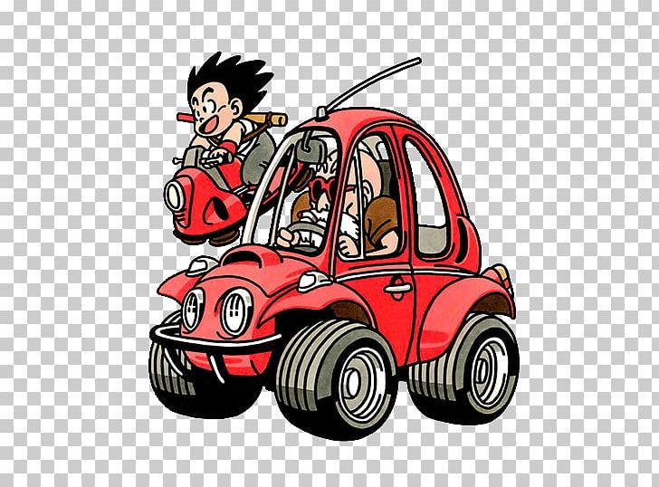 Goku Chi-Chi Krillin Gohan Dragon Ball PNG, Clipart, Akira Toriyama, Anime, Art, Automotive Design, Car Free PNG Download