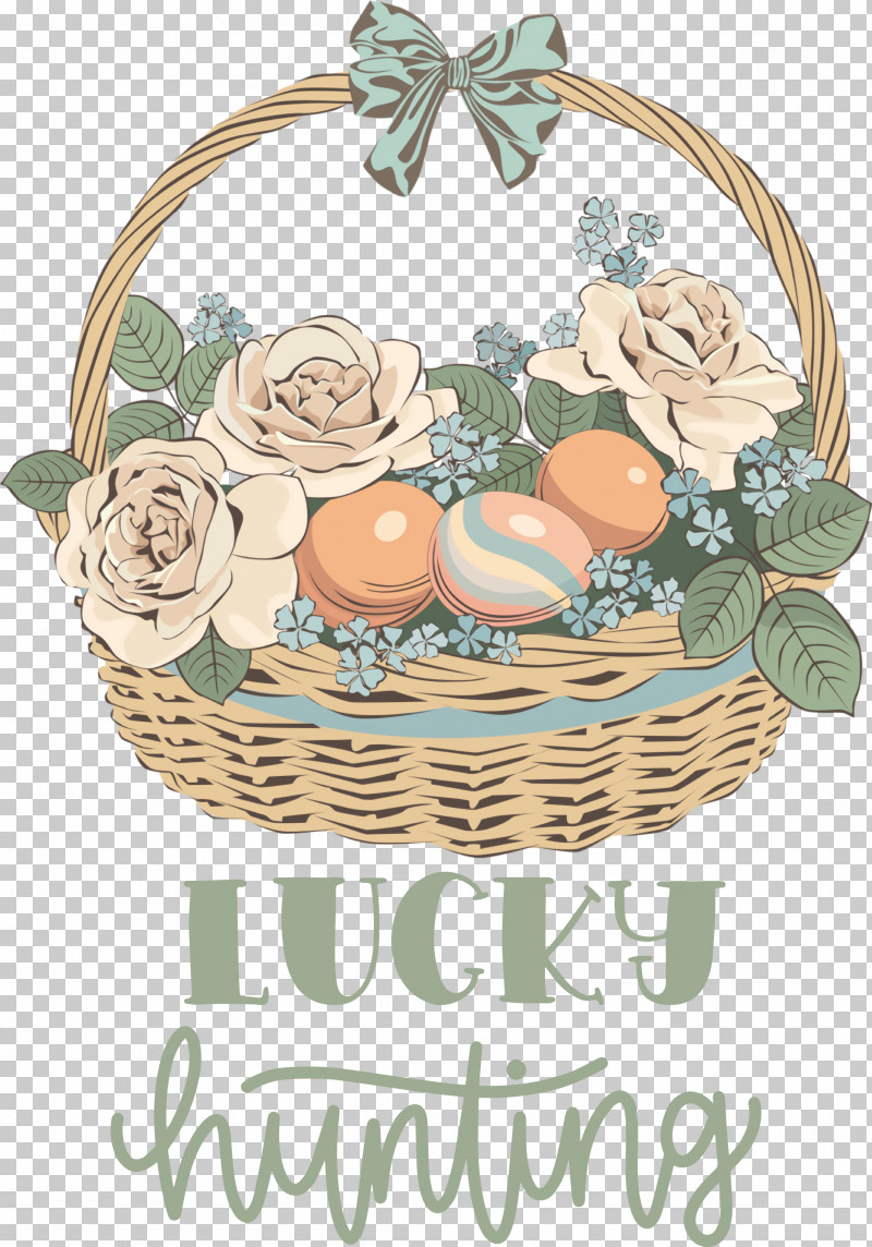 Lucky Hunting Happy Easter Easter Day PNG, Clipart, Basket, Cartoon, Drawing, Easter Basket, Easter Day Free PNG Download