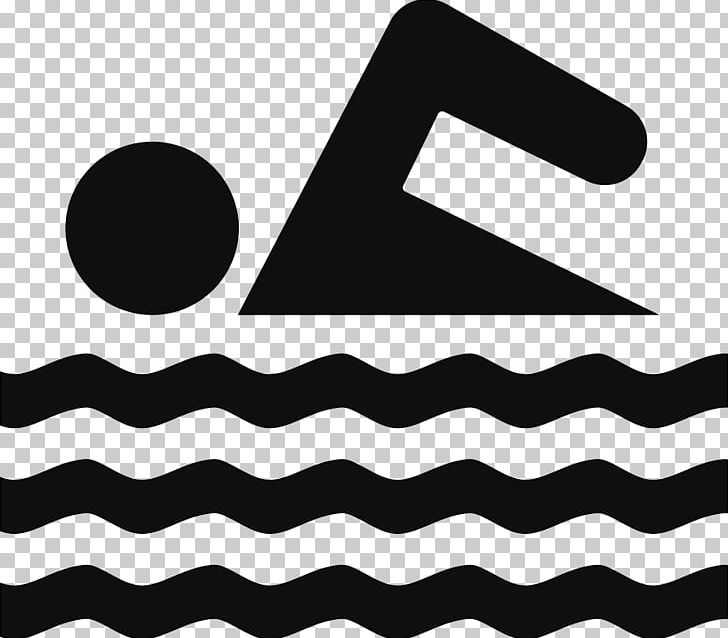 Computer Icons Swimming PNG, Clipart, Angle, Black, Black And White, Brand, Computer Font Free PNG Download
