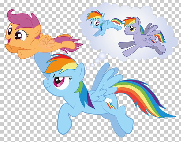 Rainbow Dash Scootaloo Pony Applejack Art PNG, Clipart, Animal Figure, Cartoon, Cutie Mark Crusaders, Equestria, Fictional Character Free PNG Download