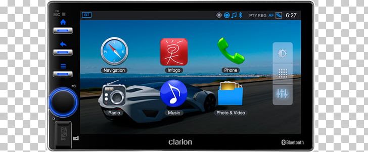 Car Automotive Head Unit ISO 7736 Vehicle Audio Clarion Co. PNG, Clipart, Android, Audio System, Brand, Car, Clarion Free PNG Download