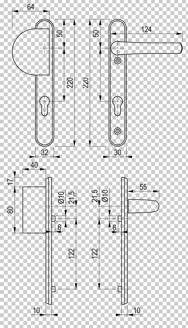 Door Handle Technical Drawing Line PNG, Clipart, Angle, Area, Art, Artwork, Black And White Free PNG Download