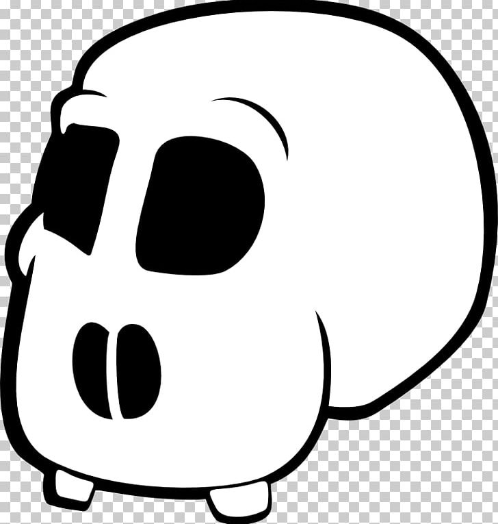 Skull Cartoon PNG, Clipart, Area, Black, Black And White, Bone, Cartoon Free PNG Download