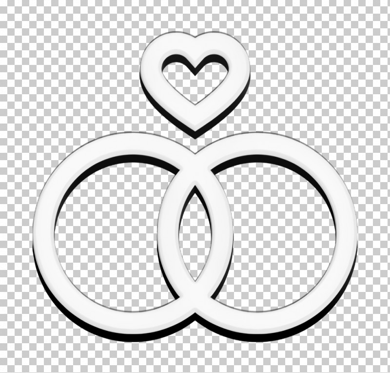 Wedding Icon PNG, Clipart, Black, Black And White, Chemical Symbol, Geometry, Human Body Free PNG Download
