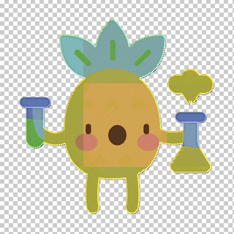 Pineapple Character Icon Scientific Icon Actions Icon PNG, Clipart, Actions Icon, Cartoon, Child Art, Green, Pineapple Character Icon Free PNG Download