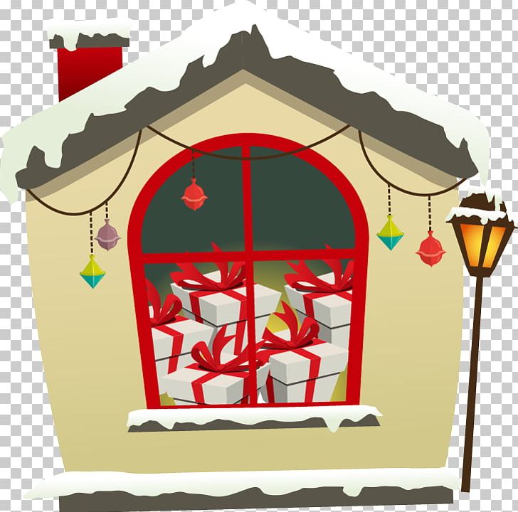 Christmas House Gift PNG, Clipart, Art, Cartoon, Chimney, Chimney Vector, Christmas Decoration Free PNG Download