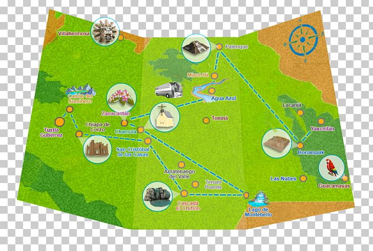 Lacandon Jungle Ocosingo Rainforest Maya Civilization Tourism PNG, Clipart, Brauch, Chiapas, Grass, Green, Map Free PNG Download