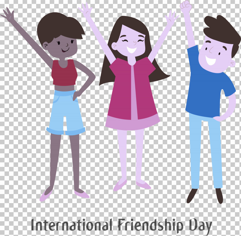 happy friendship day animated