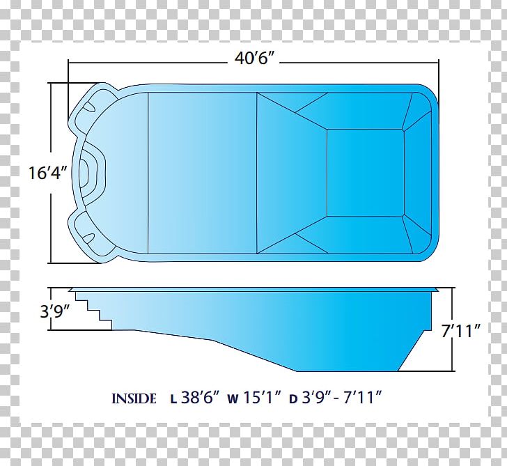 Product Design Swimming Pool Fiberglass PNG, Clipart, Angle, Area, Blue, Diagram, Fiberglass Free PNG Download