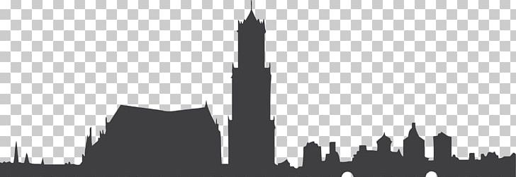 HU University Of Applied Sciences Utrecht Skyline Nieuwe Dikke Dries Silhouette Steeple PNG, Clipart, Black And White, Building, Cafe, City, Dry Free PNG Download
