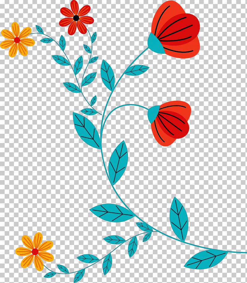 Floral Design PNG, Clipart, Floral Design, Leaf, Line, Orange Sa, Petal Free PNG Download