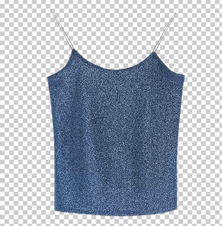T-shirt Fashion Top Spaghetti Strap Sleeve PNG, Clipart, Active Tank, Blouse, Blue, Clothing, Day Dress Free PNG Download