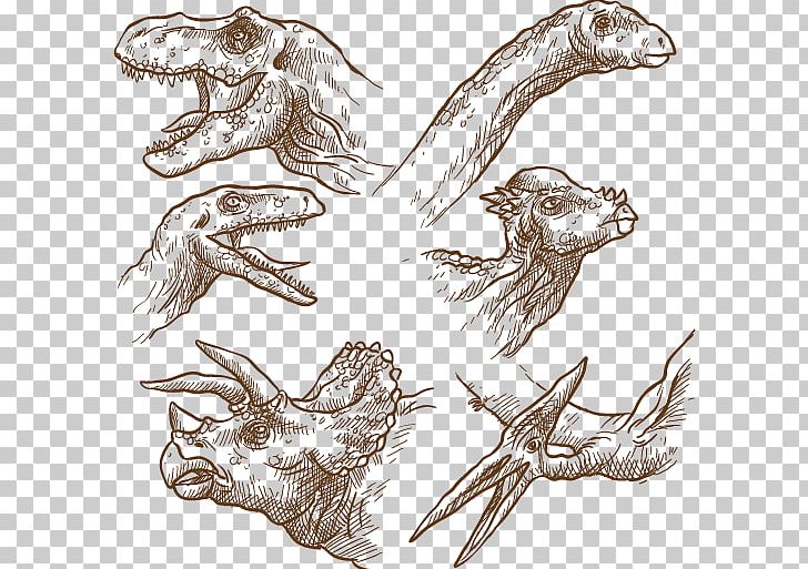 Velociraptor Triceratops Dinosaur Drawing Poster PNG, Clipart, Arm, Art, Artwork, Bone, Dinosaur Vector Free PNG Download