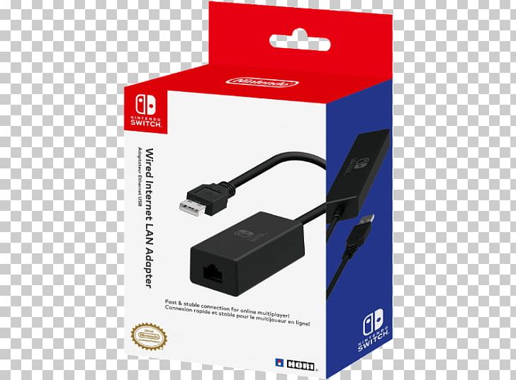 Nintendo Switch Wii Adapter Local Area Network PNG, Clipart, Ac Adapter, Adapter, Angle, Cable, Electronic Device Free PNG Download