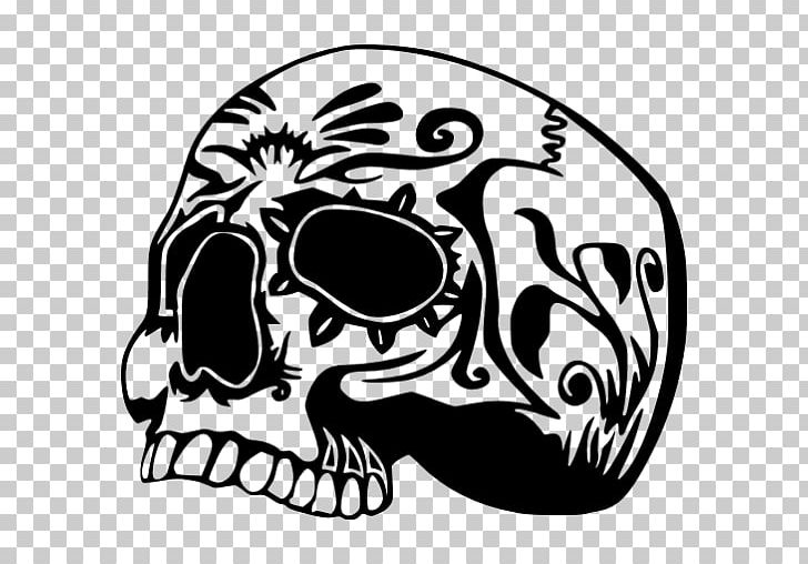 Wall Decal Calavera Skull Sticker PNG, Clipart, Advertising, Black And ...