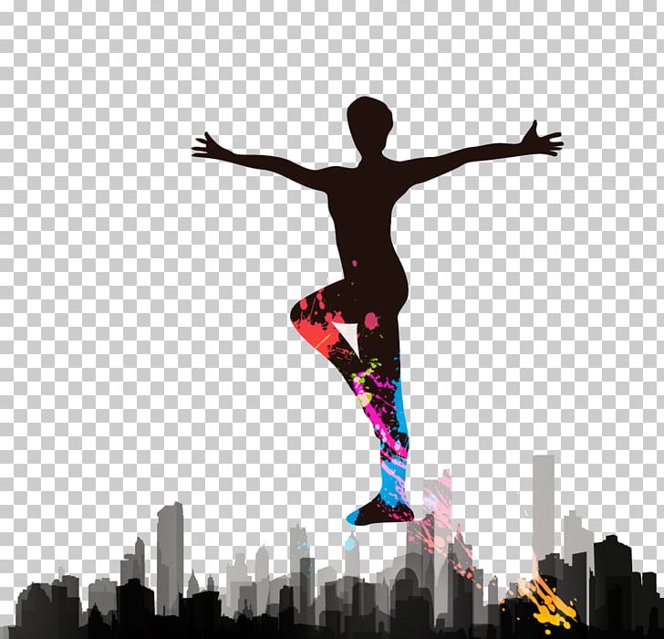 Aerobics Dance Silhouette PNG, Clipart, Advertisement Poster, Cheerleader, Computer Wallpaper, Event Poster, Fitness Centre Free PNG Download