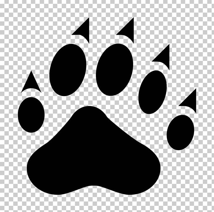 wildcat paw print stencil