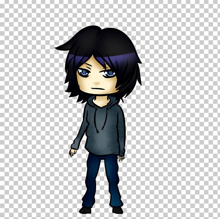 Black Hair Character Figurine Fiction PNG, Clipart, Animated Cartoon ...