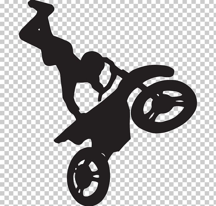 Motorcycle Stunt Riding Bicycle Motocross Sticker PNG, Clipart, Beta Evo, Bicycle, Bike, Black And White, Bmx Bike Free PNG Download