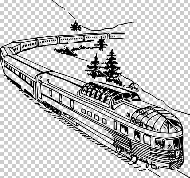 Train Rail Transport PNG, Clipart, Artwork, Black And White, Boat, Boating, Download Free PNG Download