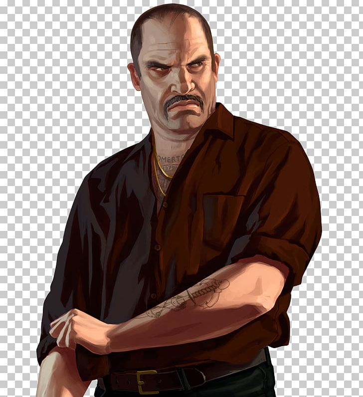 Grand Theft Auto IV: The Lost And Damned Niko Bellic Grand Theft Auto: Chinatown Wars Grand Theft Auto: The Ballad Of Gay Tony PNG, Clipart, Arm, Character, Facial Hair, Godfather, Gra Free PNG Download