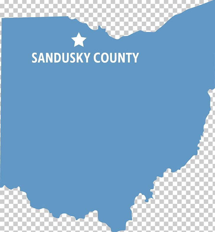Topographic Map Sandusky County PNG, Clipart, Area, Blue, Cloud, County, Development Free PNG Download