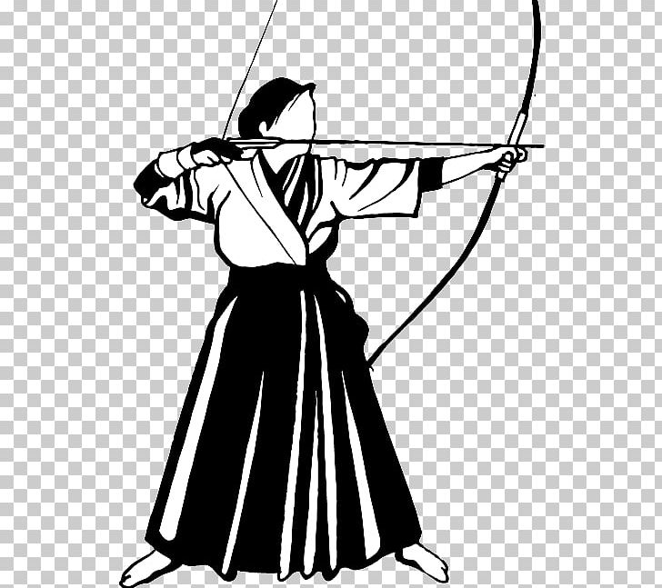Silhouette Archery Line Art PNG, Clipart, Archery, Art, Artwork, Black, Black And White Free PNG Download