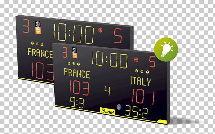 Display Device Scoreboard Bodet SA Trémentines Sport PNG, Clipart, Basketball, Bodet Sa, Clock, Computer Software, Digital Clock Free PNG Download