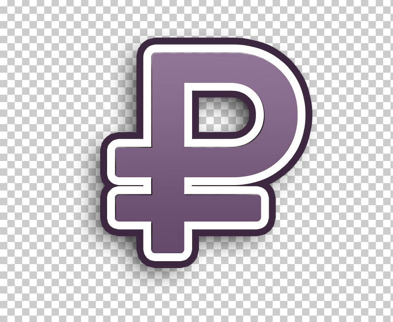 Ruble Icon Signs Icon Ruble Currency Sign Icon PNG, Clipart, Coolicons Icon, Logo, Material Property, Purple, Ruble Icon Free PNG Download