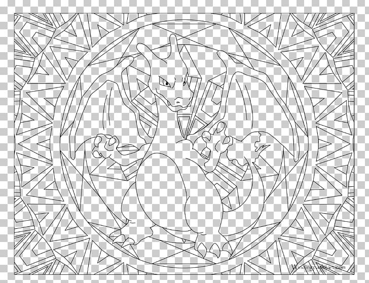 Pokémon X And Y Pikachu Charizard Coloring Book Adult PNG, Clipart, Adult, Alakazam, Area, Black, Black And White Free PNG Download