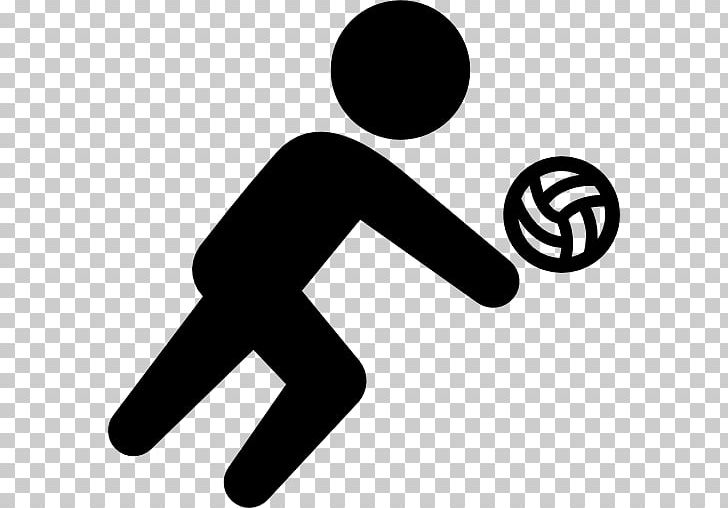 volleyball player clipart black and white fish