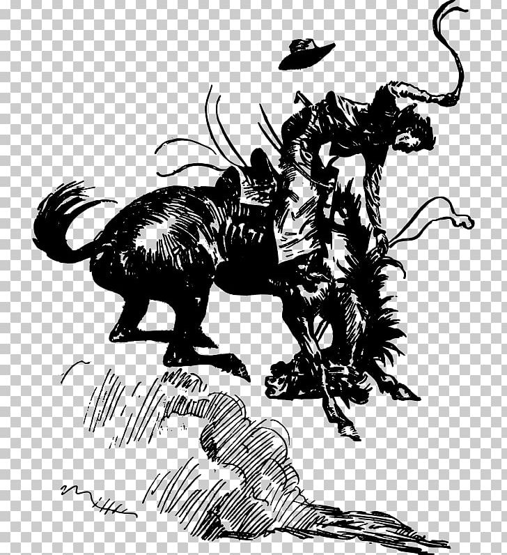 Horse Bronco Drawing PNG, Clipart, Animals, Art, Black And White, Bronco, Carnivoran Free PNG Download
