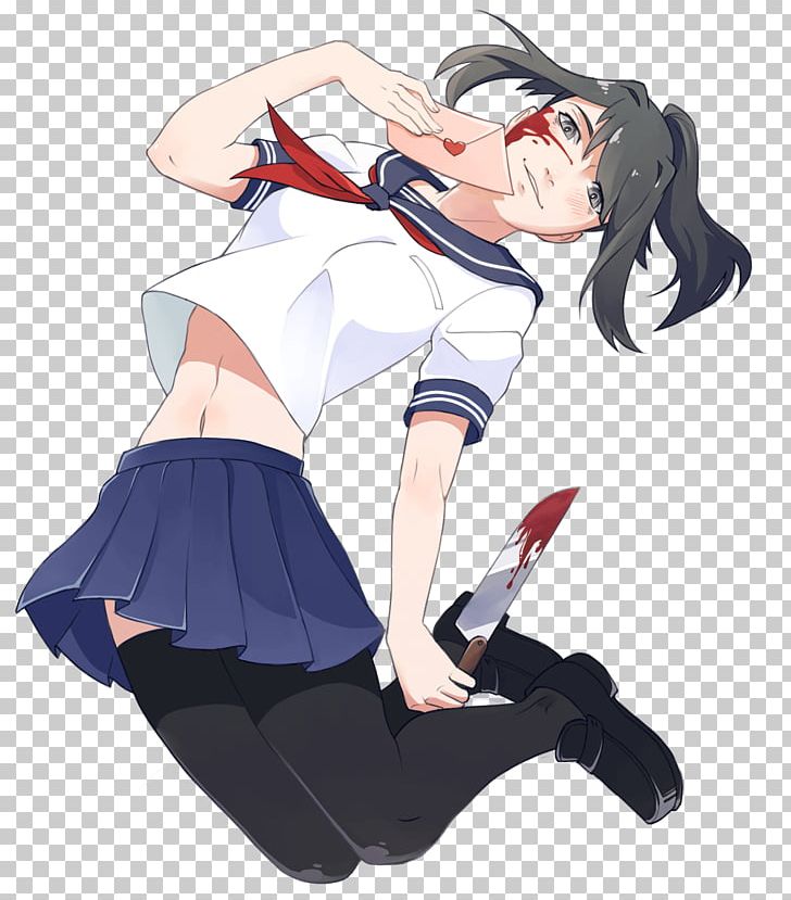 Yandere Simulator Drawing Game Character PNG, Clipart, Anime, Art, Black  Hair, Brown Hair, Character Free PNG