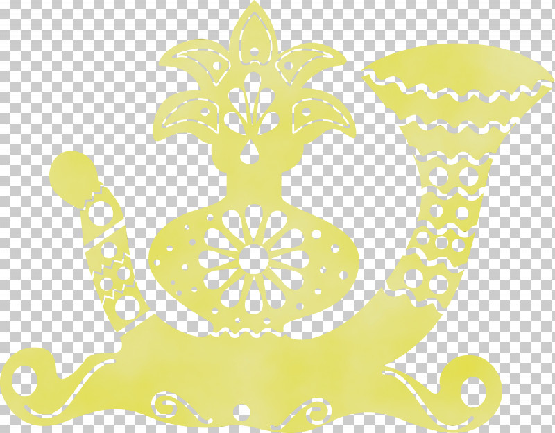 Visual Arts Yellow Pattern Flower Line PNG, Clipart, Area, Flower, Fruit, Garba Elements, Line Free PNG Download