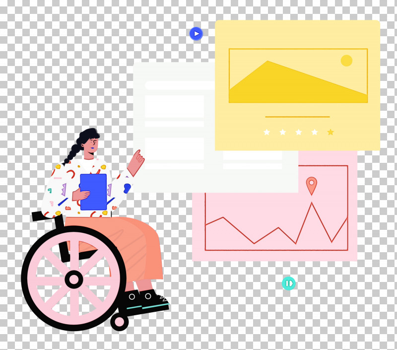 Visual Arts Wheelchair Drawing Cartoon Style PNG, Clipart, Abstract Art, Cartoon, Chair, Drawing, Gratis Free PNG Download