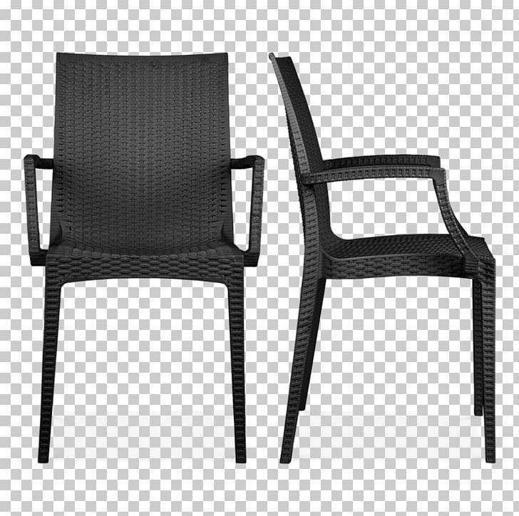 Chair Black Garden Furniture Plastic PNG, Clipart, Armrest, Black, Black M, Chair, Color Free PNG Download