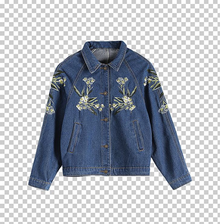Jacket Denim Sleeve Coat Jeans PNG, Clipart, Blouson, Blue, Button, Clothing, Coat Free PNG Download