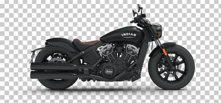 Indian Scout Bobber Motorcycle V-twin Engine PNG, Clipart, Automotive Exhaust, Automotive Exterior, Automotive Tire, Automotive Wheel System, Chassis Free PNG Download