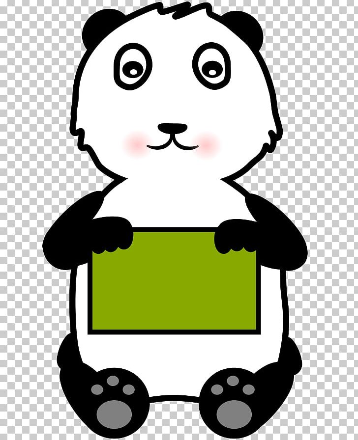 Giant Panda Bear PNG, Clipart, Area, Artwork, Bear, Black And White, Cartoon Free PNG Download